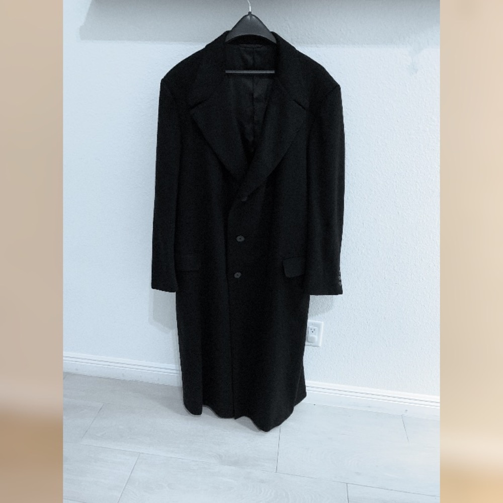 Hickey Freeman cashmere coat stunning perfect condition